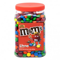 M&M's M&M'S Peanut Chocolate Candy Fun Size Pouch Pack, 3.74 oz 6