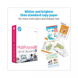 MultiPurpose20 Paper, 96 Bright, 20 lb Bond Weight, 8.5 x 11